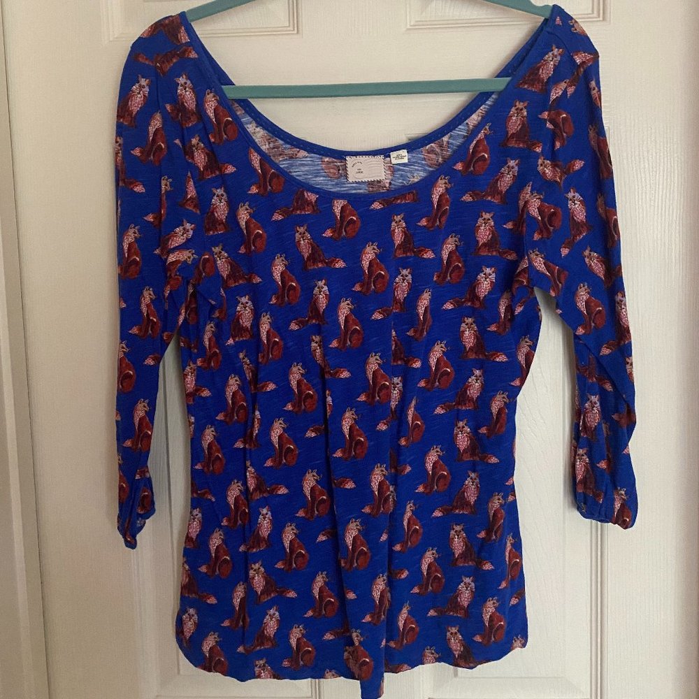 Anthropologie Postmark Fox T-Shirt